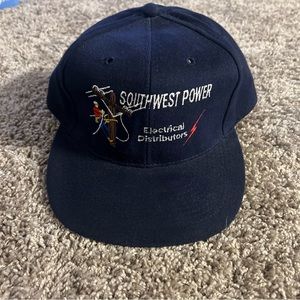 vintage 80’s - 90’s Southwest Power Electrical Distributors Otto Cap NOS